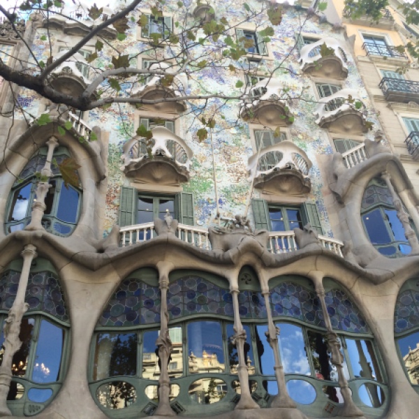 Beauty of Gaudi's creations