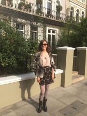 London, day to evening outfit